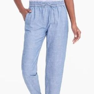 J Crew Chambray Drawstring Pants